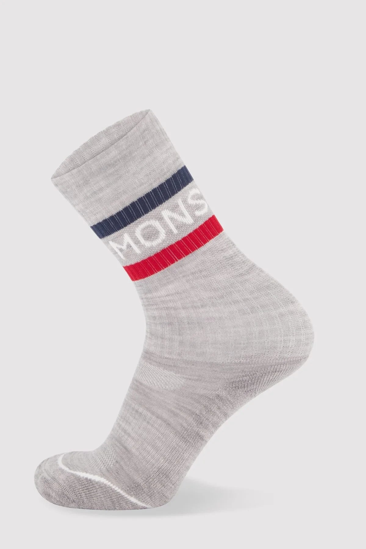Mons Royale Unisex Signature Merino Crew Sock - college grey