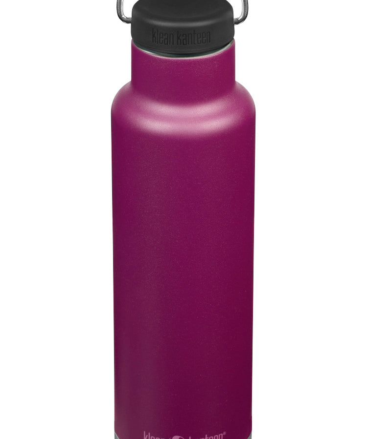 Klean Kanteen Edelstahl Isolierflasche Classic 592ml-Loop Cap-PP