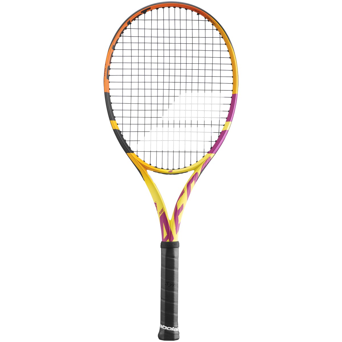 Babolat Pure Aero Rafa Tennisschläger gelb orange violett