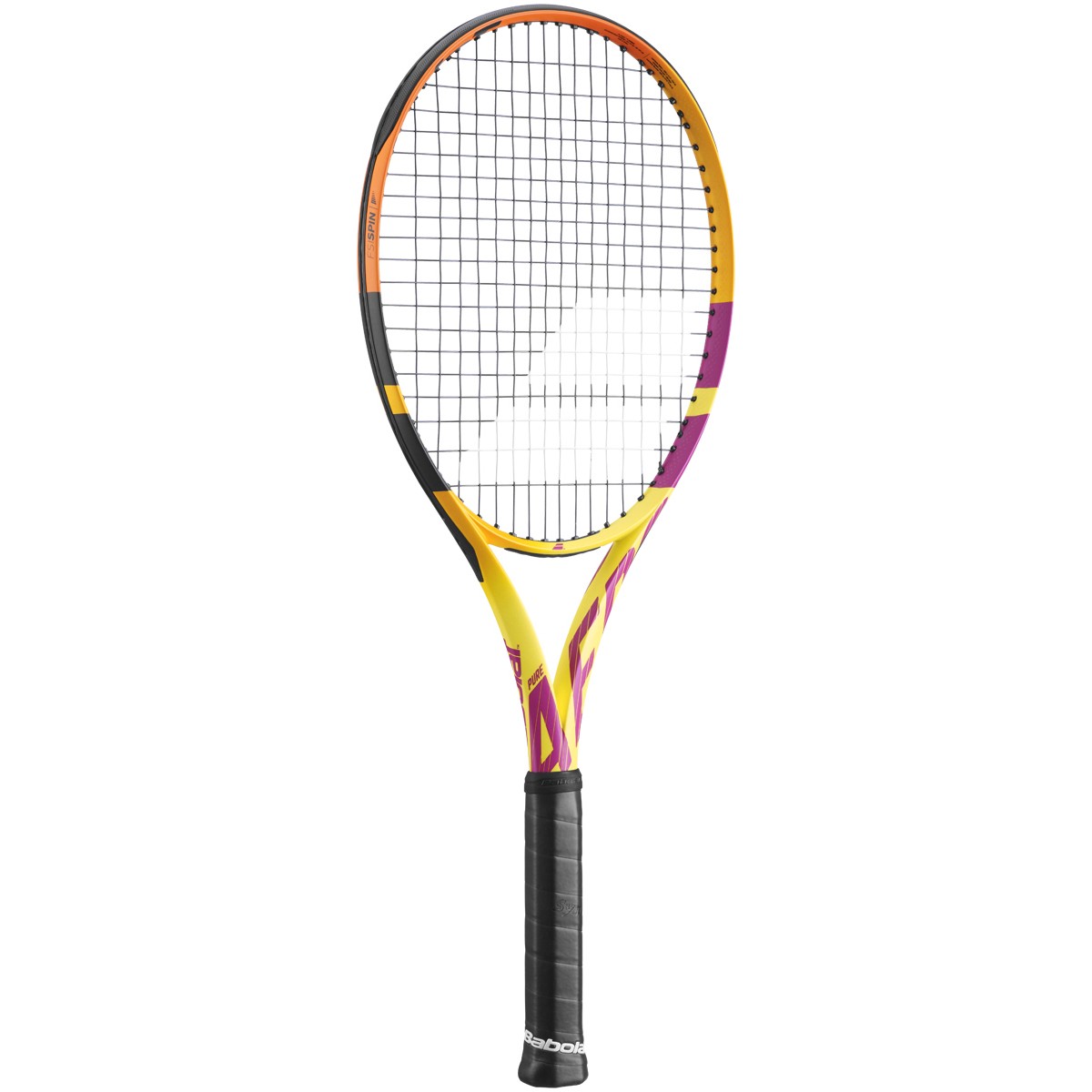 Babolat Pure Aero Rafa Tennisschläger gelb orange violett