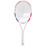 Babolat Pure Strike 100 Tennisschläger weiß rot schwarz
