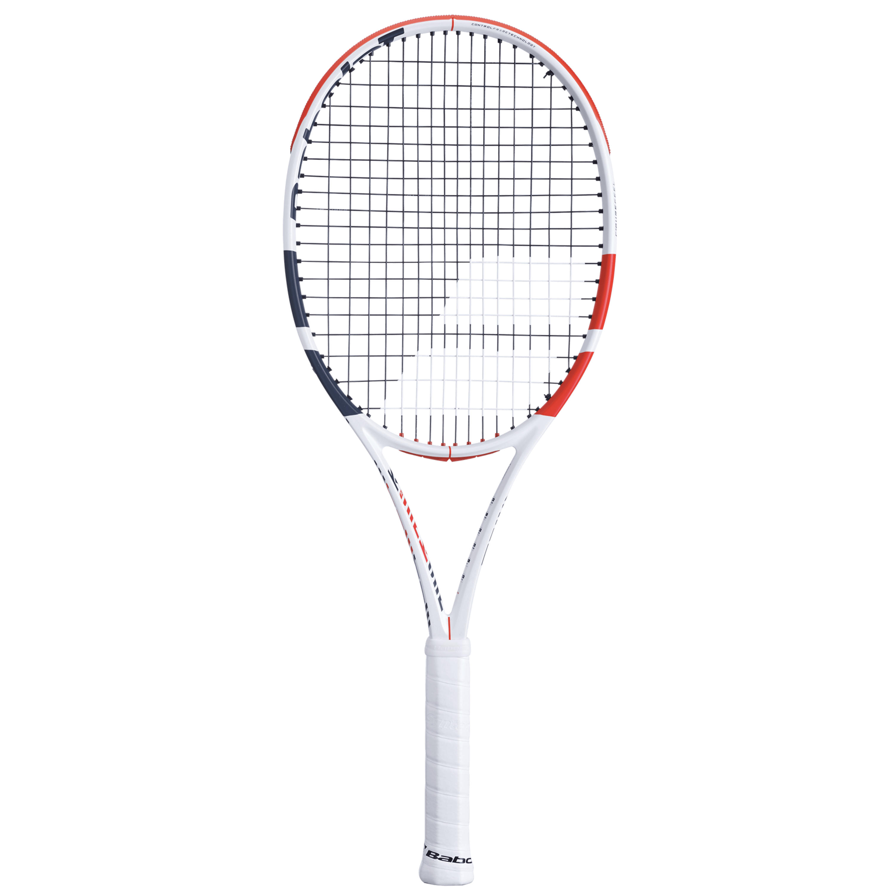 Babolat Pure Strike 100 Tennisschläger weiß rot schwarz