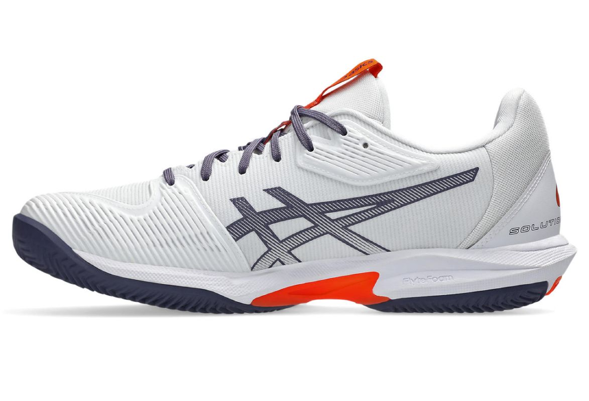 Asics Solution Speed FF 3 Clay Men white / greyish purple