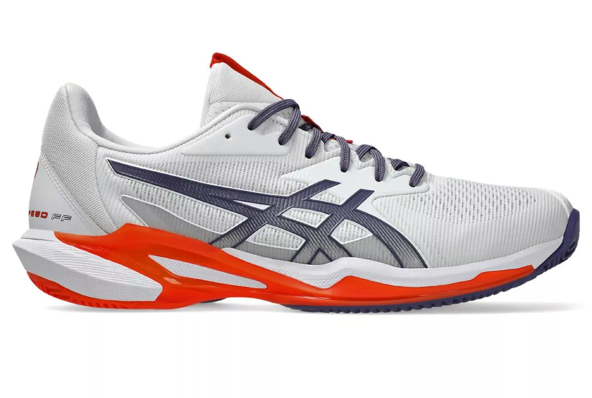 Asics Solution Speed FF 3 Clay Men white / greyish purple