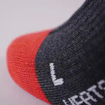 Lenz Heat Socks 5.1 Toe Cap anthrazit-rot