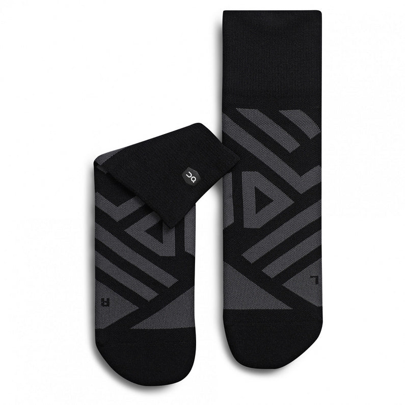 On Performance Mid Sock 1 wmn black-shadow