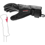 Leki Sparrow 3D black-graphite