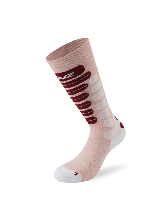 Lenz Ski Kids 2.0 rosa-weiß-rot