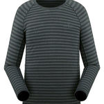 Penguin Merino Langarm Shirt grey overdye