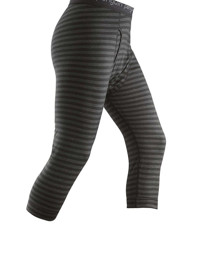Penguin 3/4 Merino Leggins grey overdye
