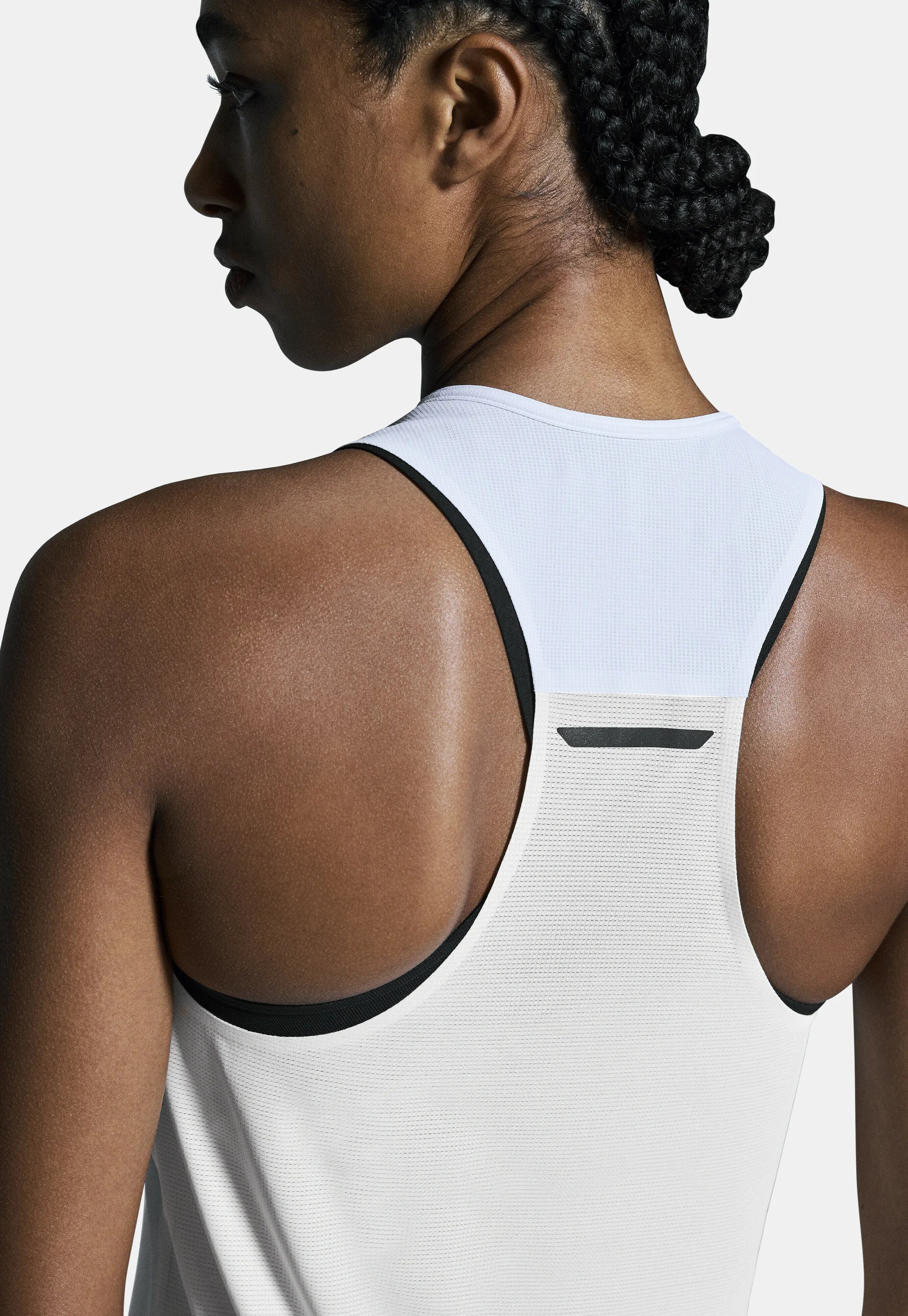 On Performance Tank 1 ws white-silver