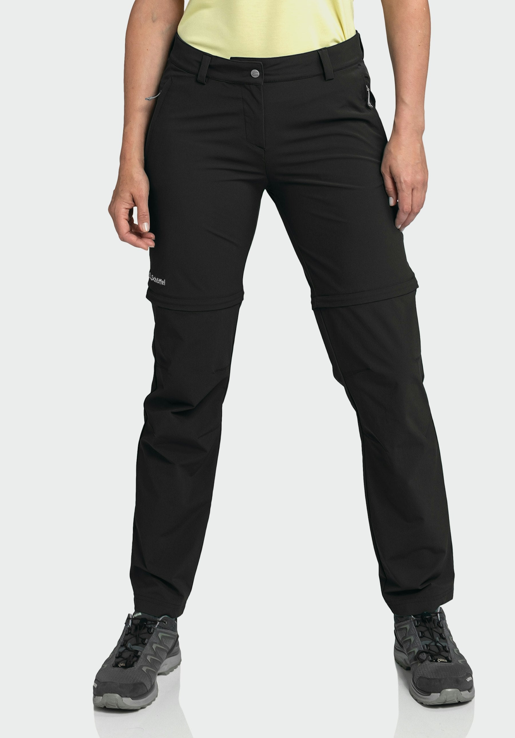 Schöffel Pants Ascona Zip Off wmn - black