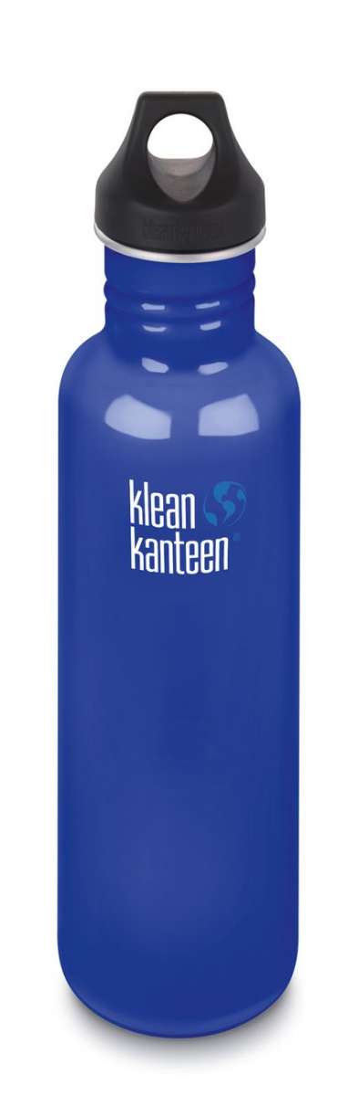 Klean Kanteen Edelstahl Trinkflasche Classic 800 ml Loop Cap
