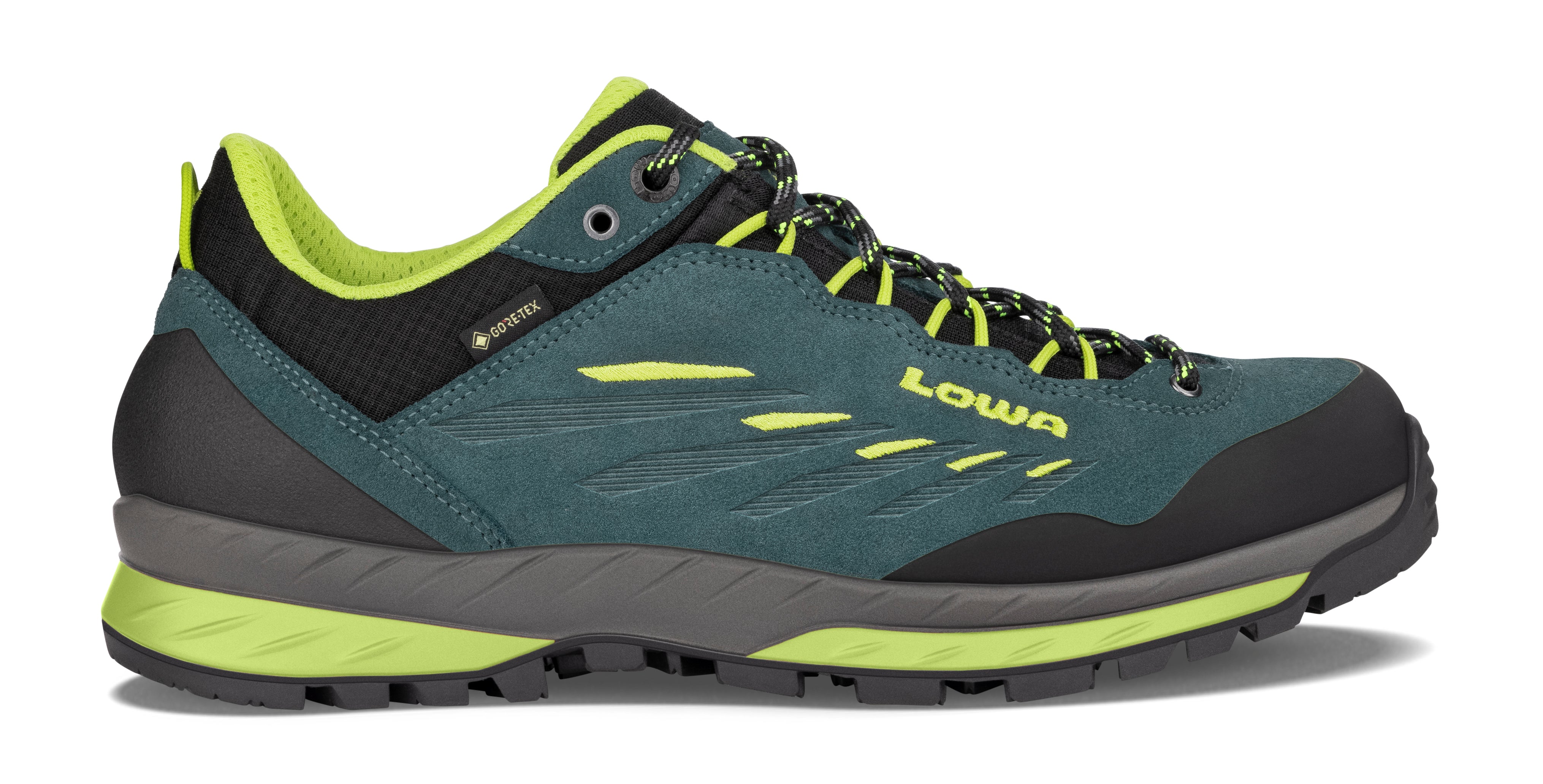 Lowa Delago GTX Lo petrol/limone