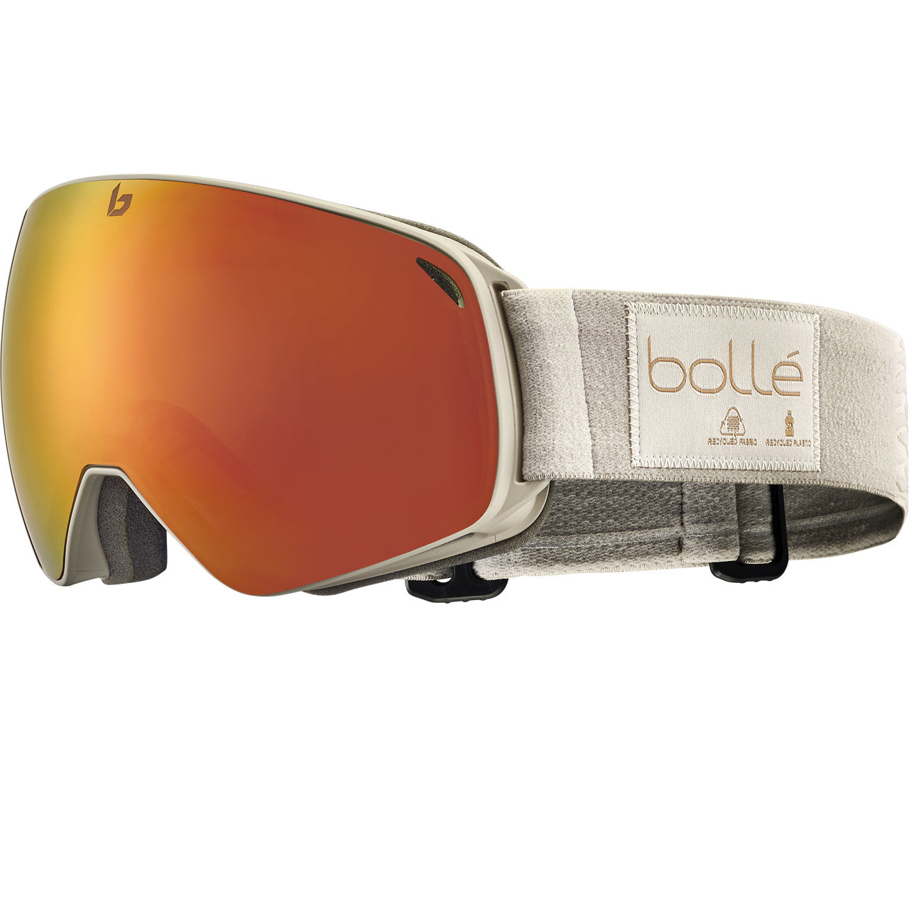Bollé ECO TORUS M Schibrille Oatmeal Matte - Sunrise Cat 2