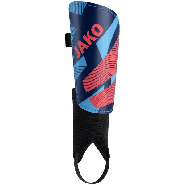 JAKO Schienbeinschoner River Classic skyblue navy coral