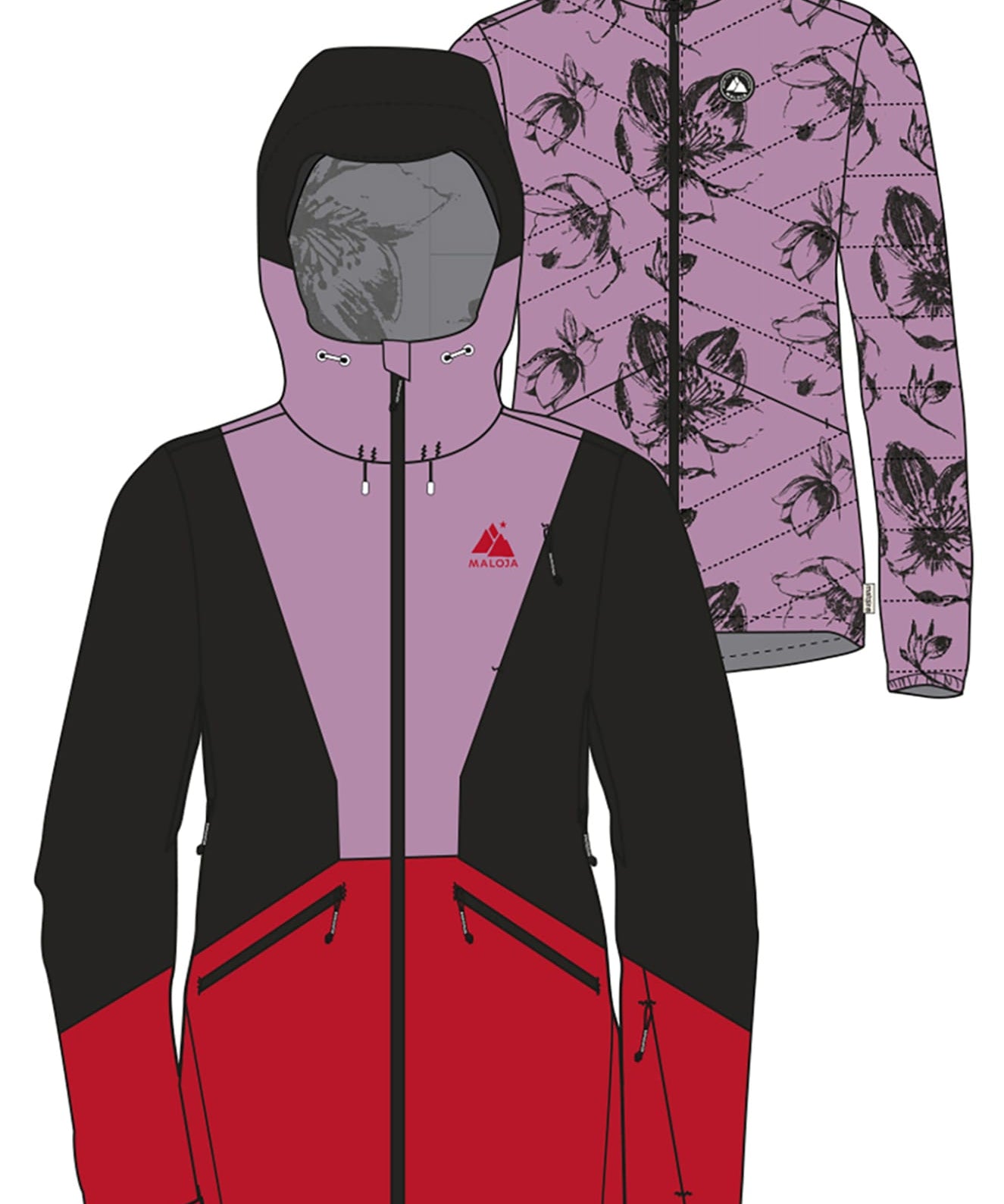 Maloja LoleM 2 in 1 bellflower multi