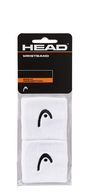 Head Wristband 2.5'' - white