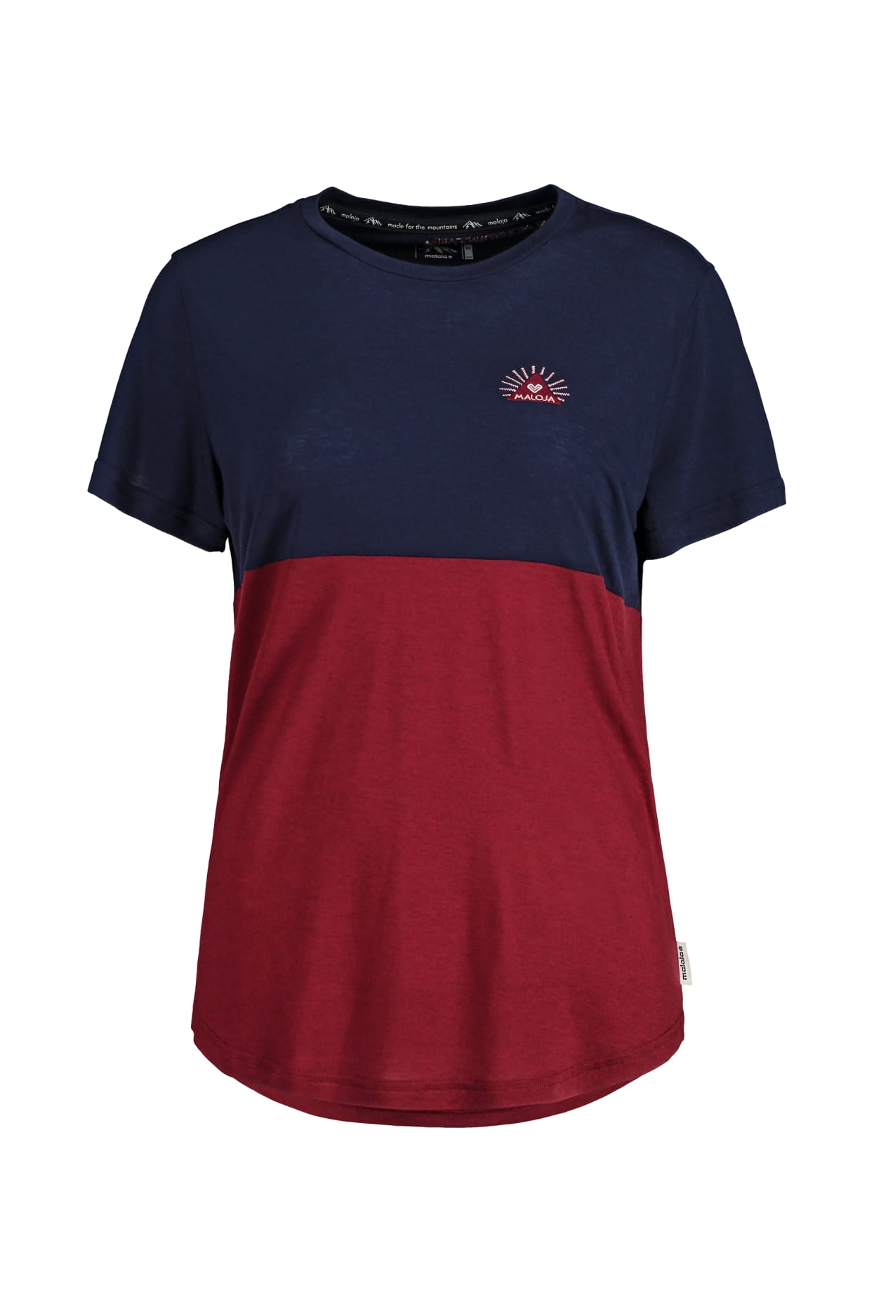 Maloja RuinaM multisport shirt red monk