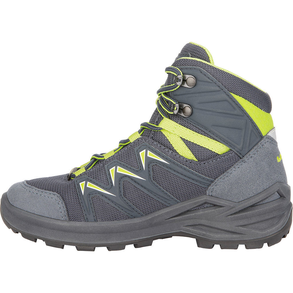 Lowa Innox Pro GTX Mid Jr. stahlblau-limone