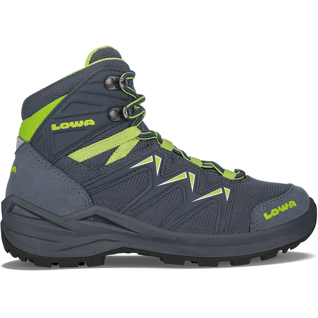 Lowa Innox Pro GTX Mid Jr. stahlblau-limone