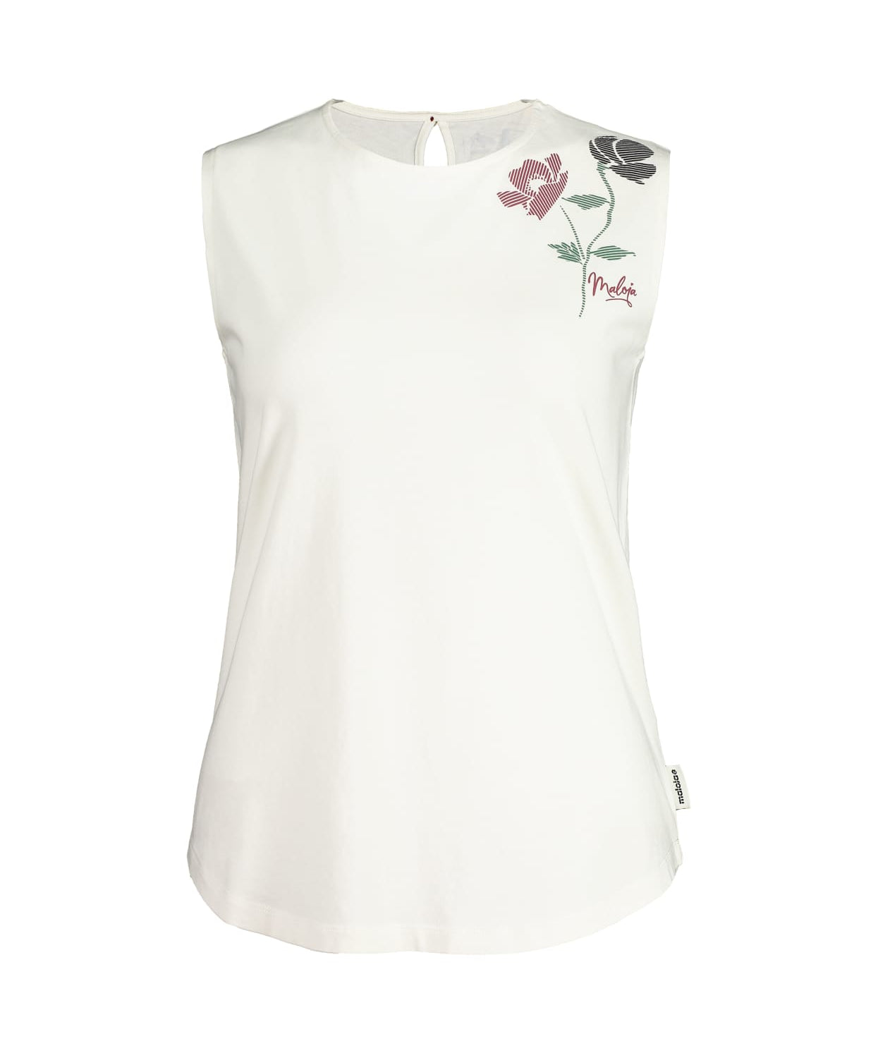 Maloja TiranoM Top wmn vintage white