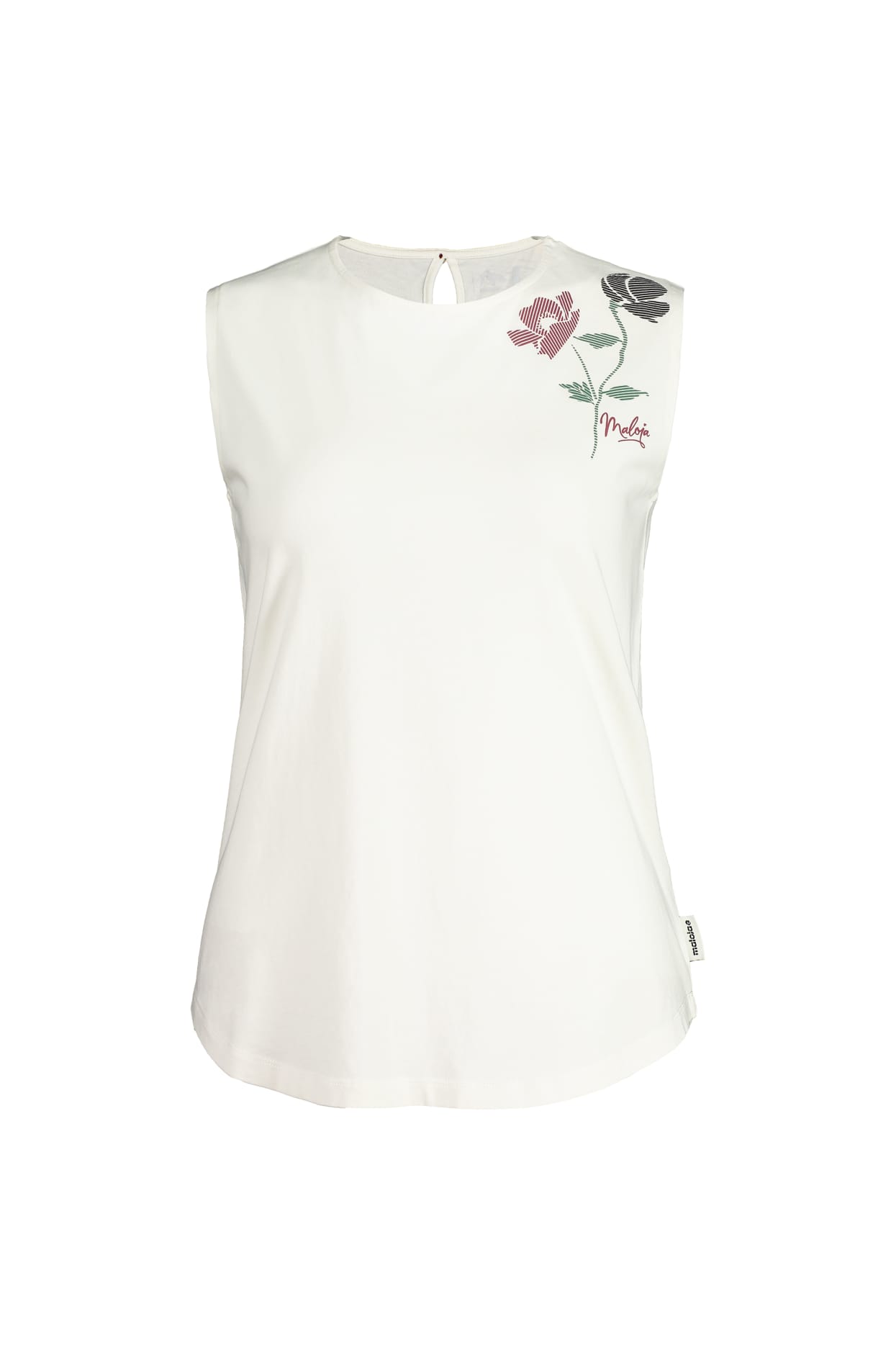 Maloja TiranoM Top wmn vintage white