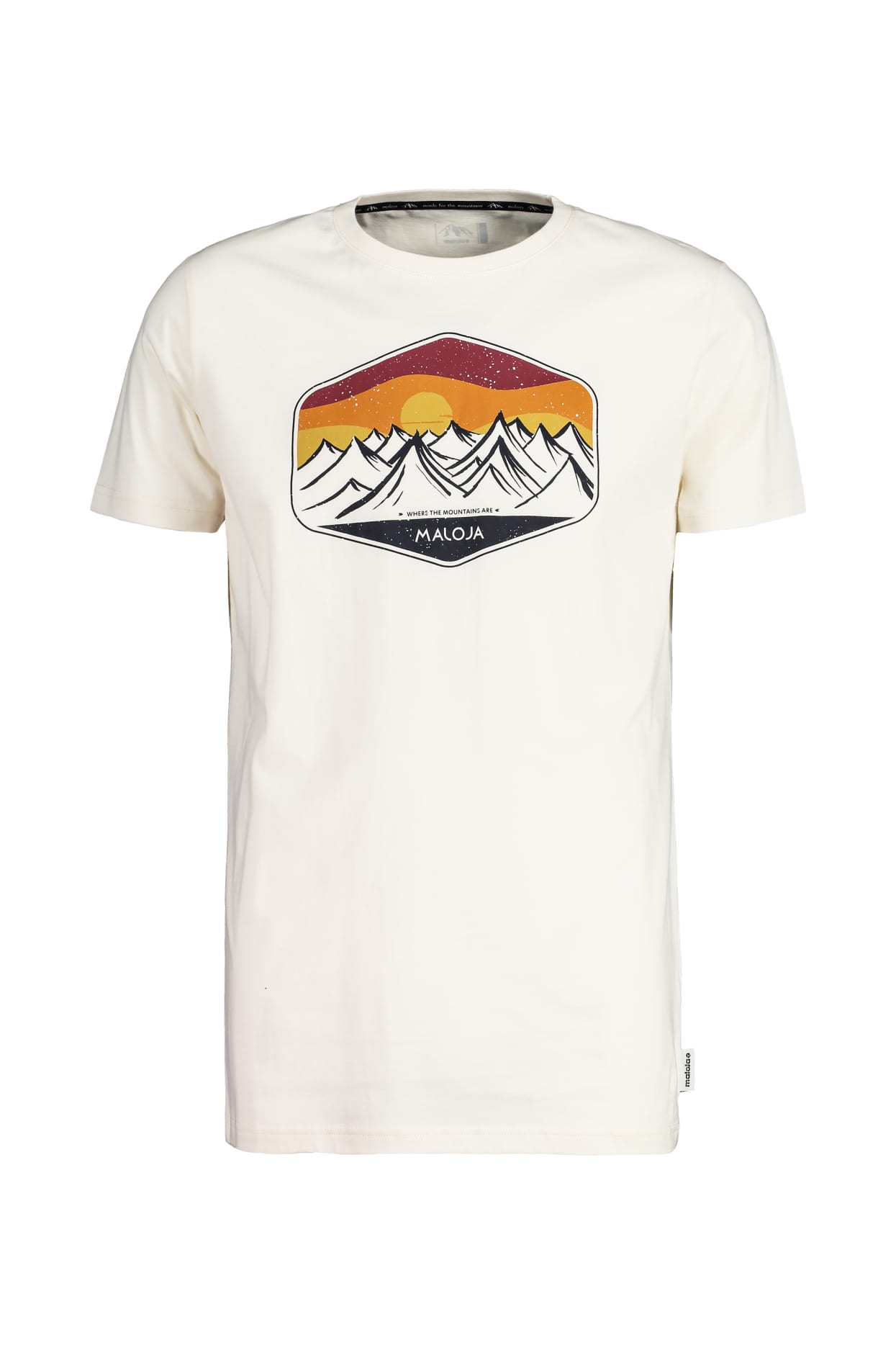 Maloja DuegenM T-shirt vintage white