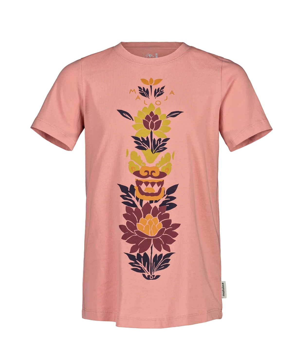 Maloja Larina Girls T-Shirt lotus