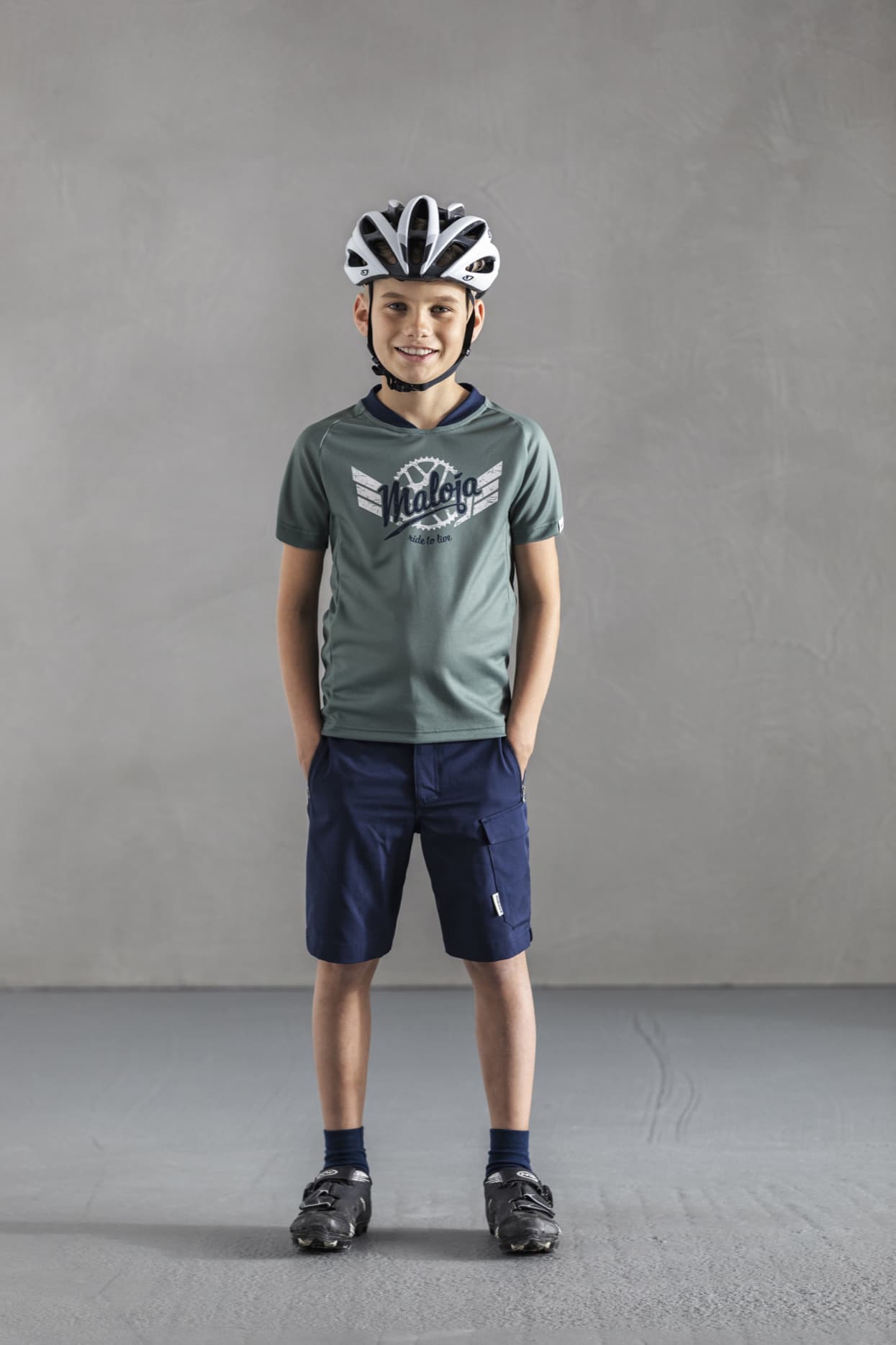 Maloja SpierB Boys Multisport short night sky