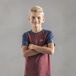 Maloja Papaver Boys Multisport Jersey red monk