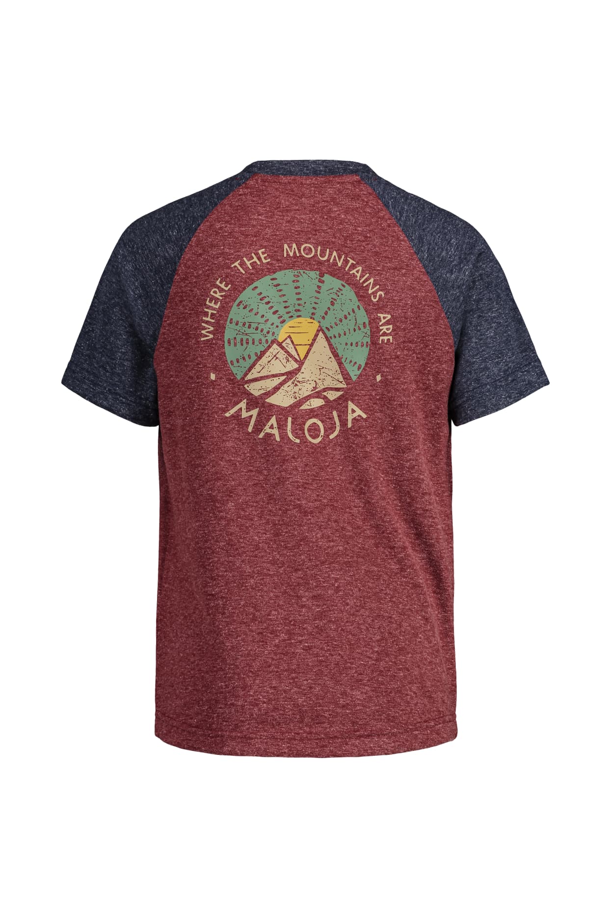 Maloja Papaver Boys Multisport Jersey red monk