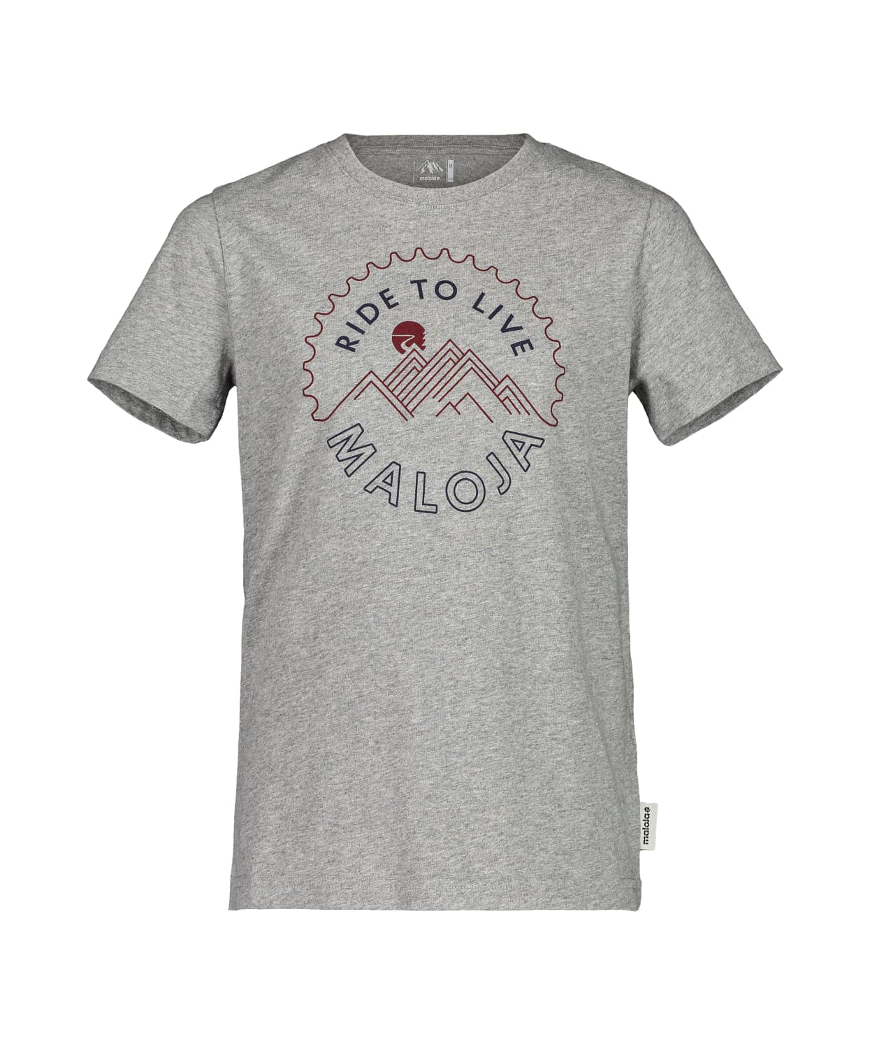 Maloja Giosche Boys T-Shirt grey