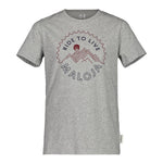 Maloja Giosche Boys T-Shirt grey