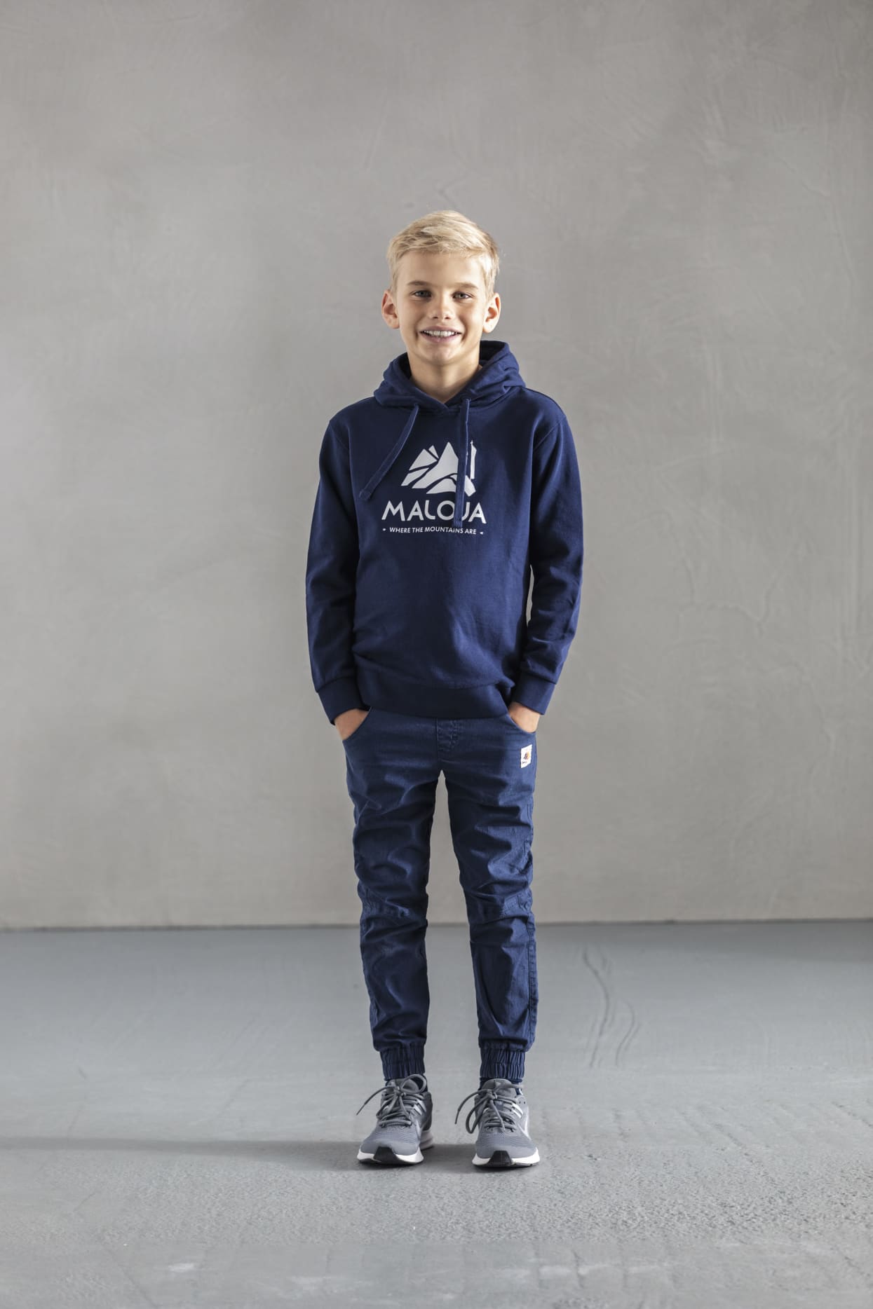 Maloja Polascho Boys Sweat Hoody night sky