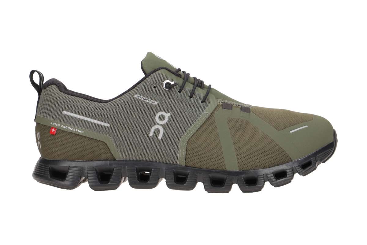On Cloud 5 waterproof olive black