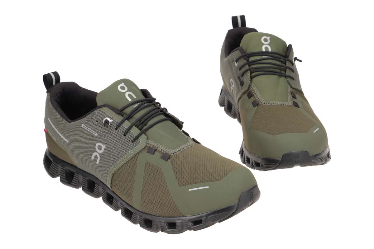 On Cloud 5 waterproof olive black