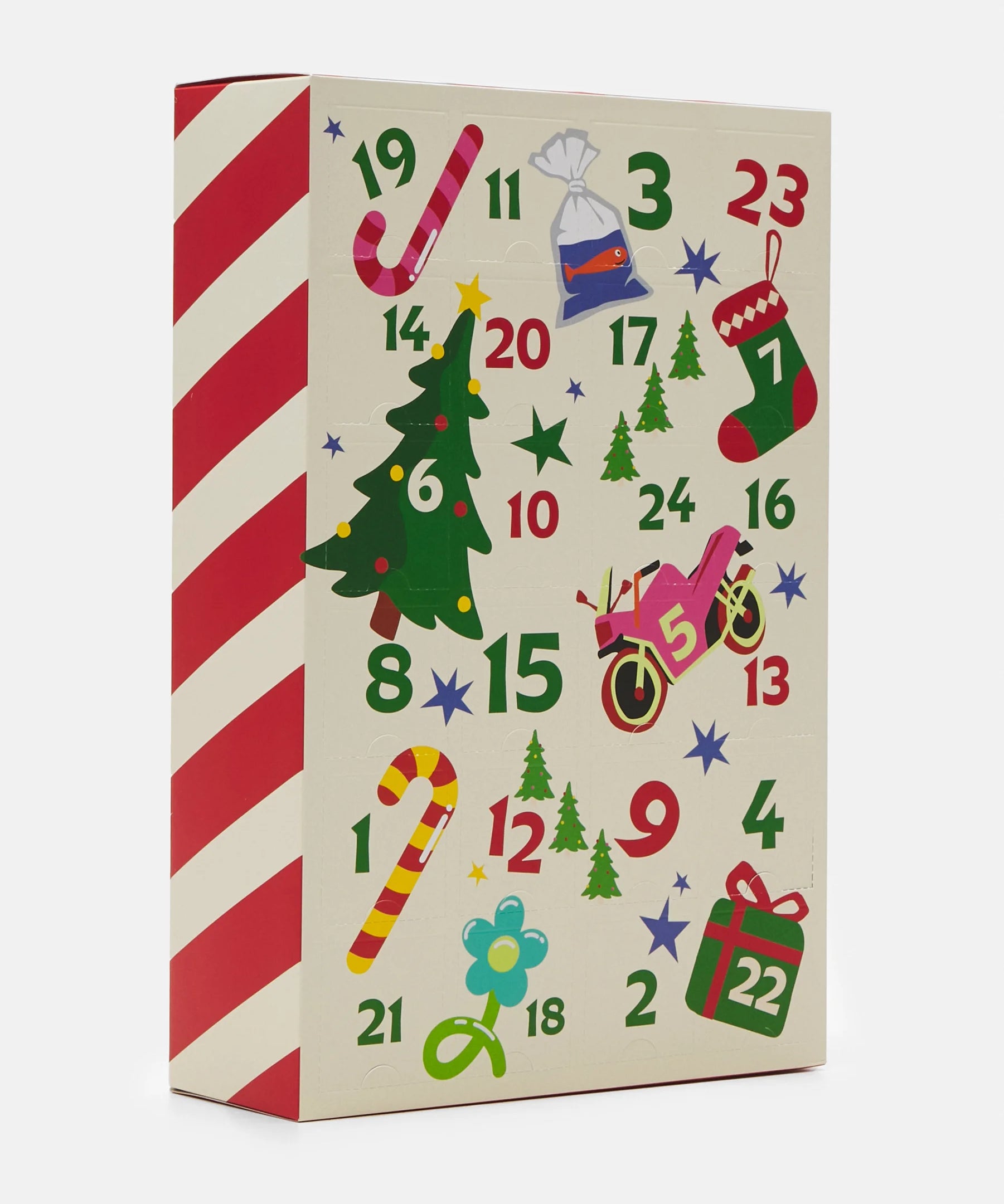 Happy Socks Adventskalender 24 Pack Holiday Box
