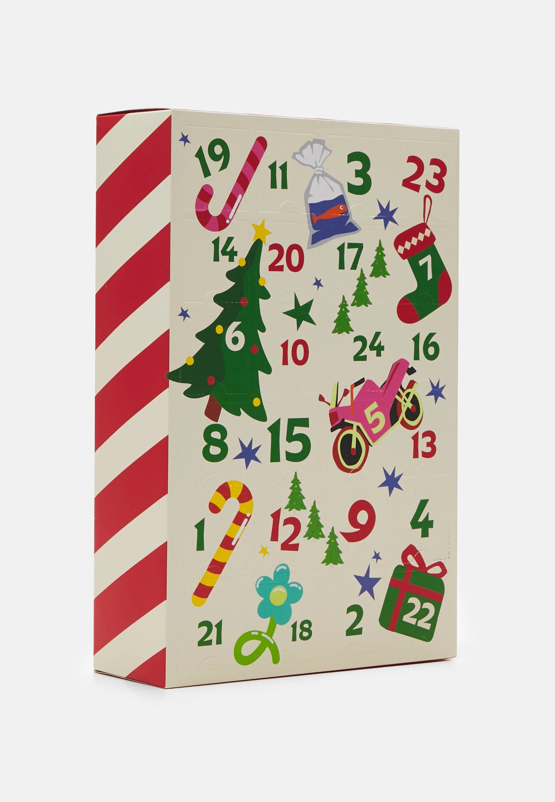 Happy Socks Adventskalender 24 Pack Holiday Box