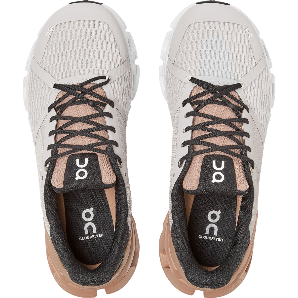 On Cloudflyer wmn glacier rosebrown