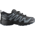 Salomon XA PRO V8 waterproof J black-turbulence-quarry