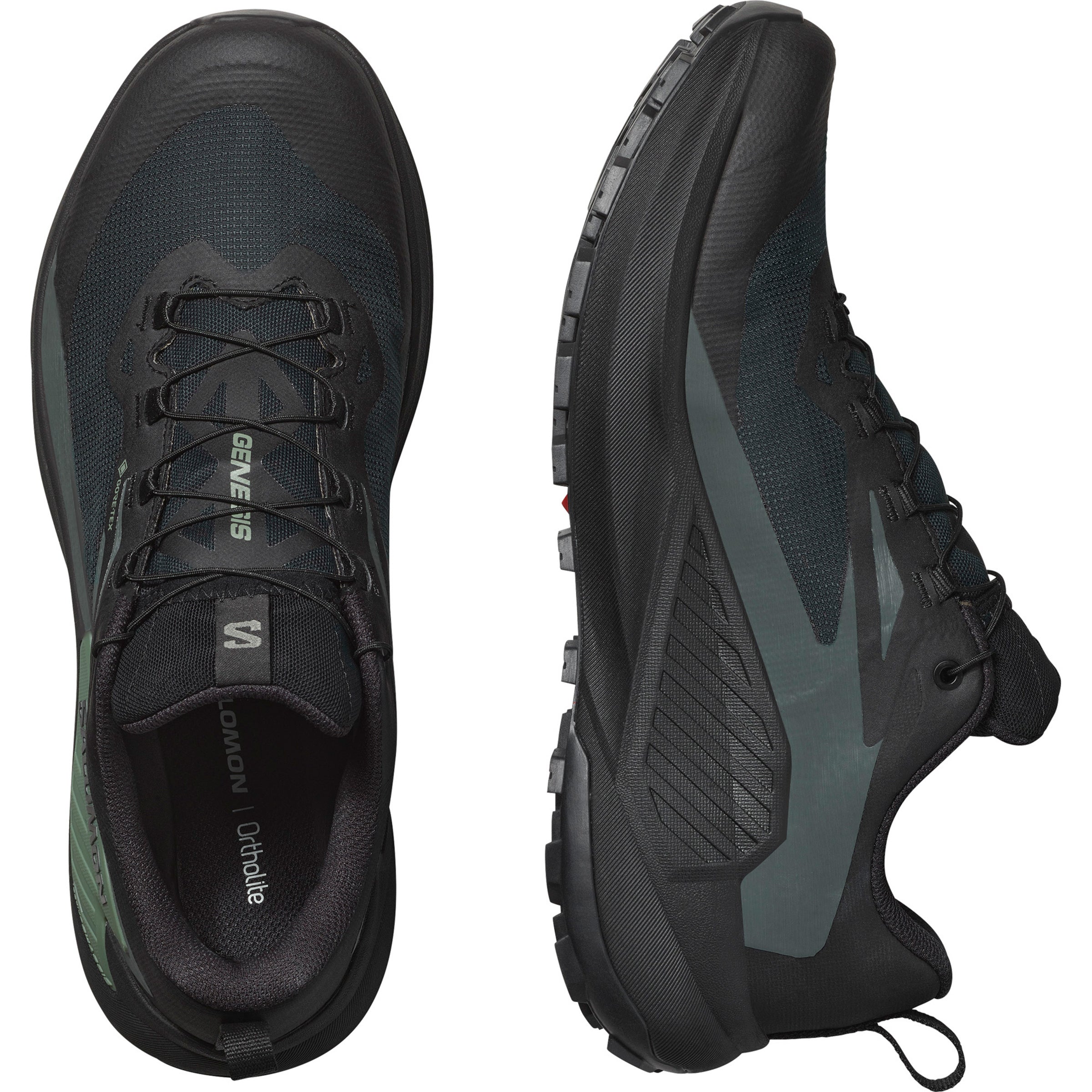 Salomon GENESIS GTX Black / Agave Green / Urban Chic