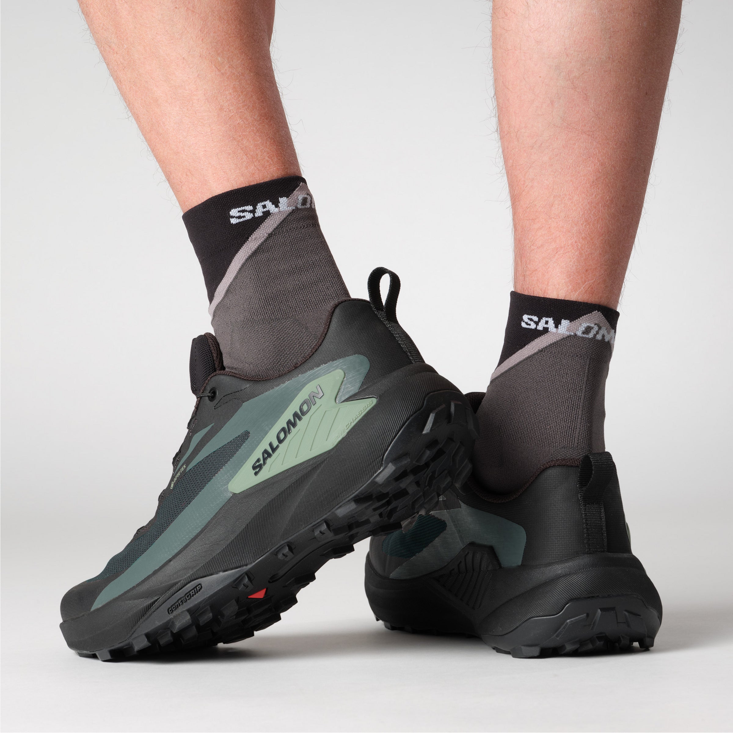 Salomon GENESIS GTX Black / Agave Green / Urban Chic