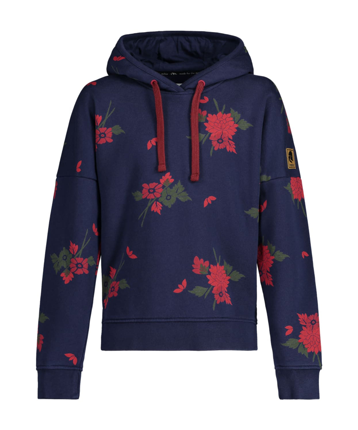 Maloja Sweat Hoody night sky flower jr.