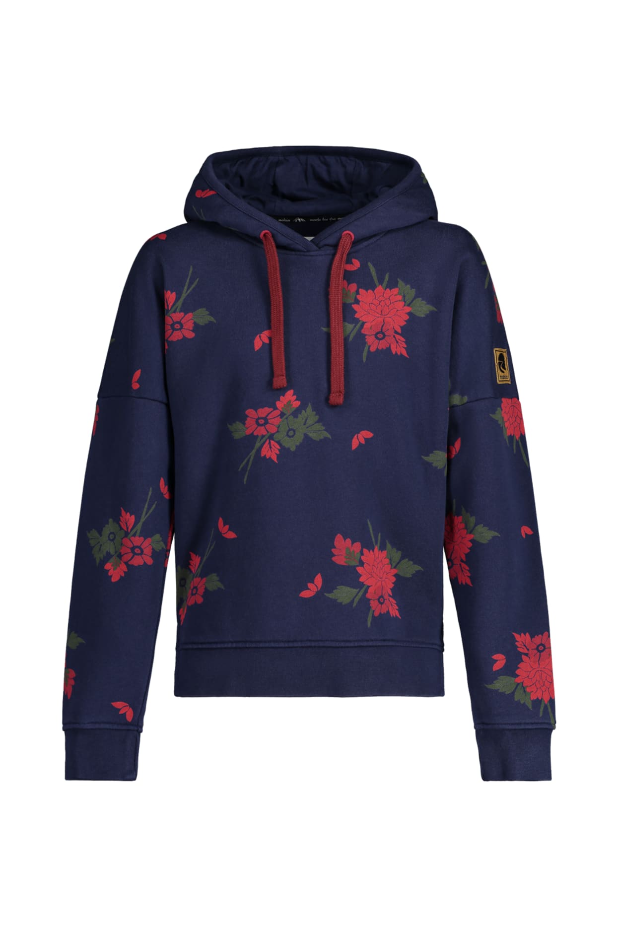 Maloja Sweat Hoody night sky flower jr.