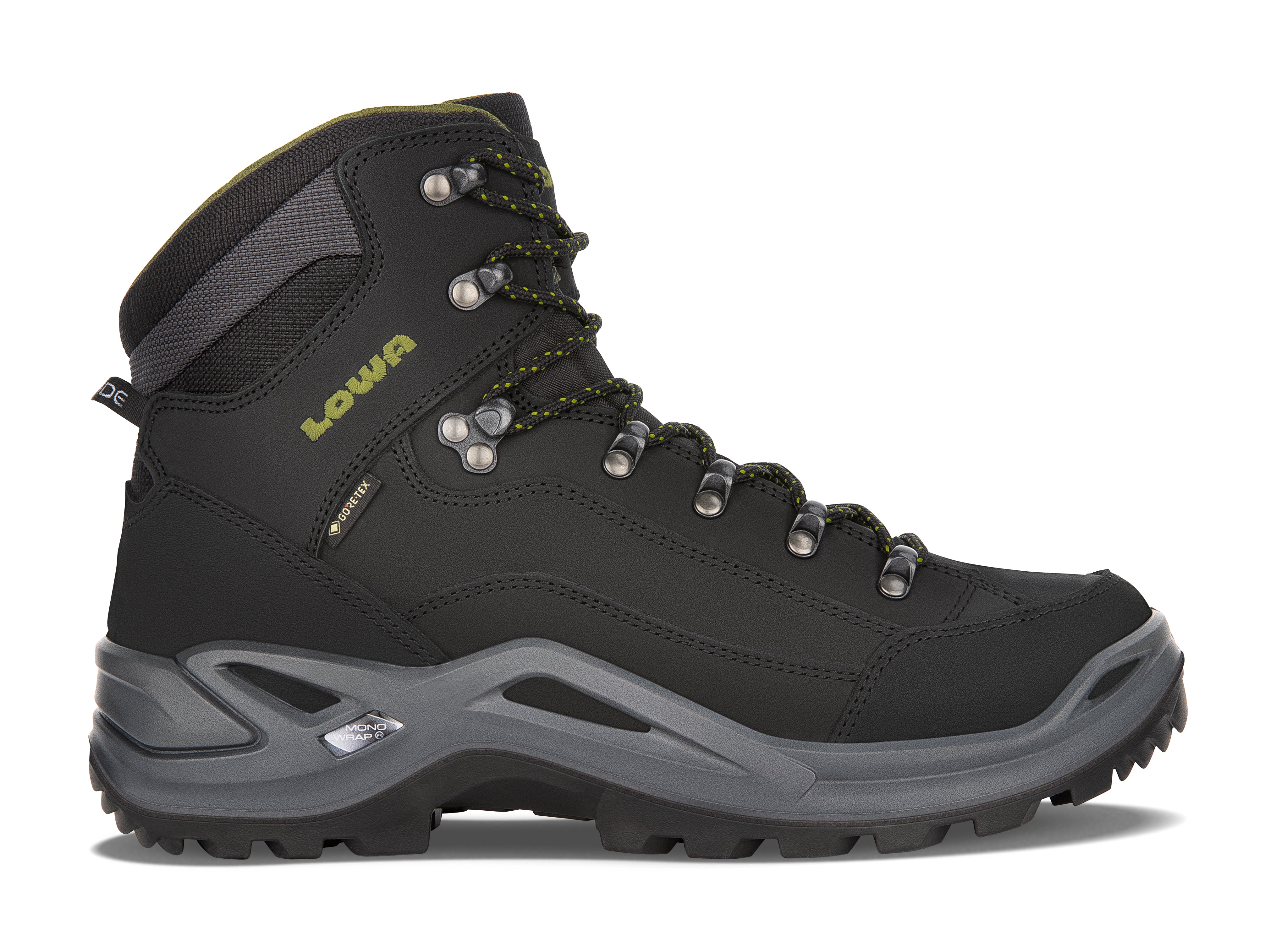Lowa Renegade GTX Mid schwarz oliv