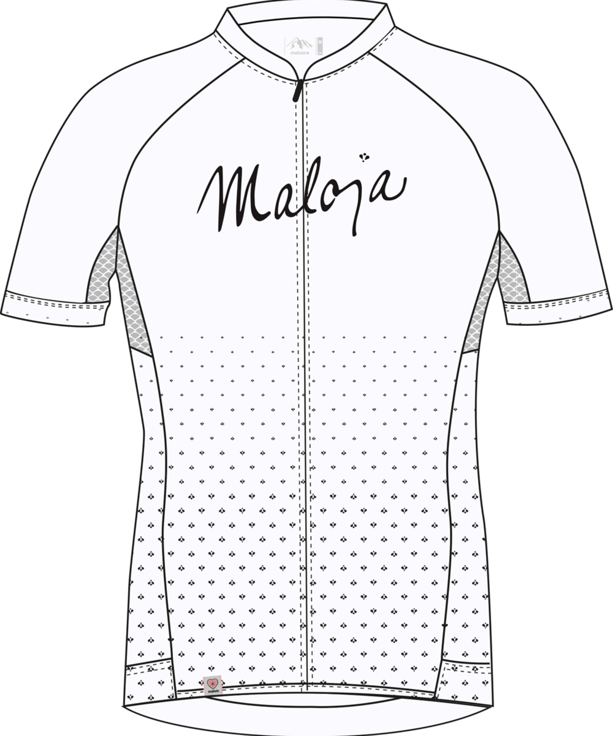 Maloja HaslmausM.1/2 wmn Radtrikot snow