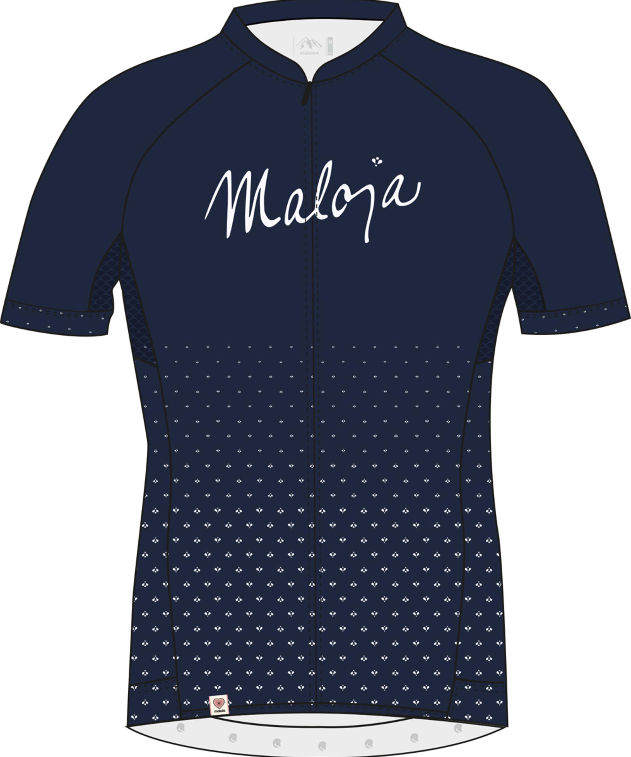 Maloja HaslmausM.1/2 wmn Radtrikot night sky