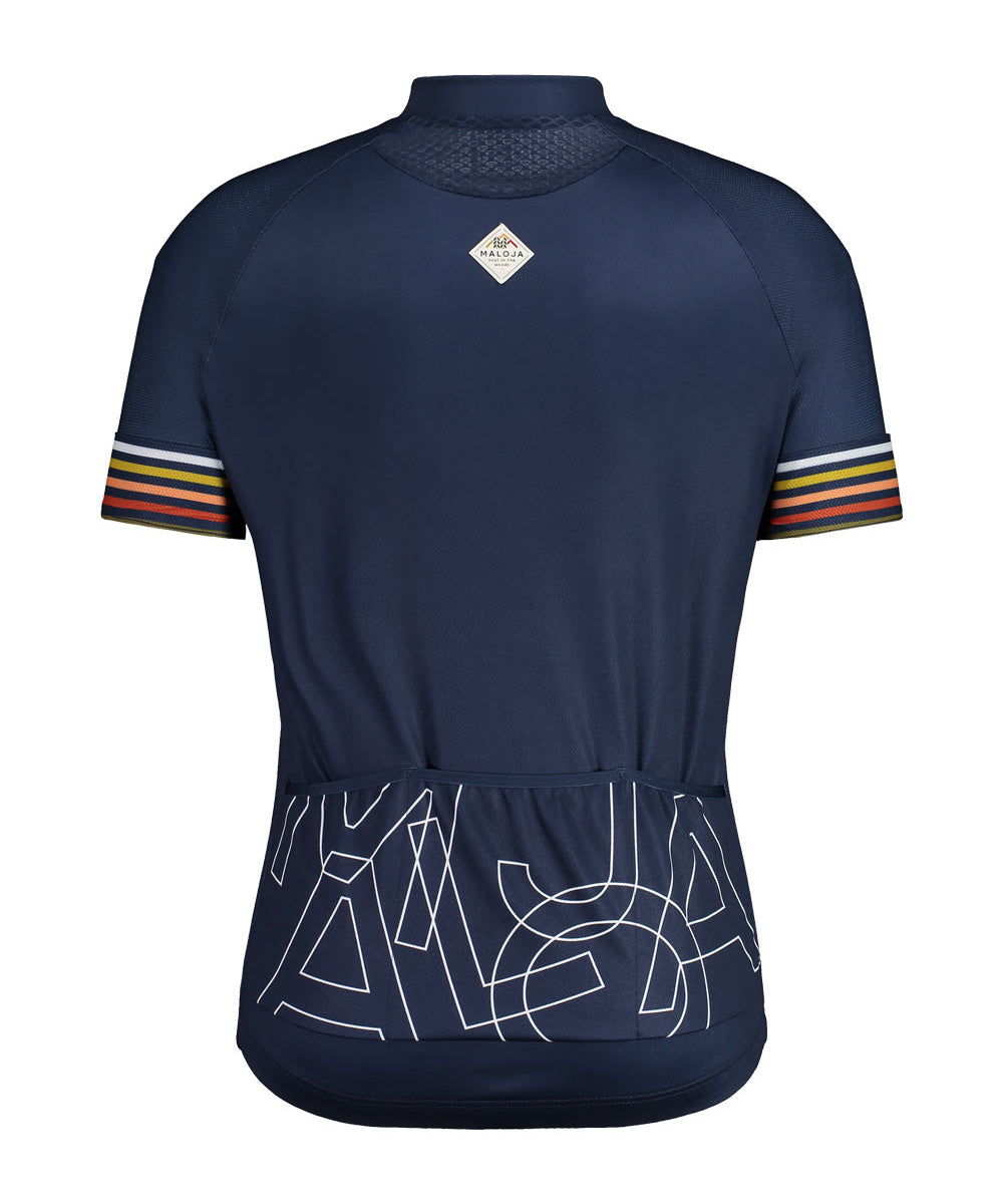 Maloja KratzdistelM Radtrikot night sky