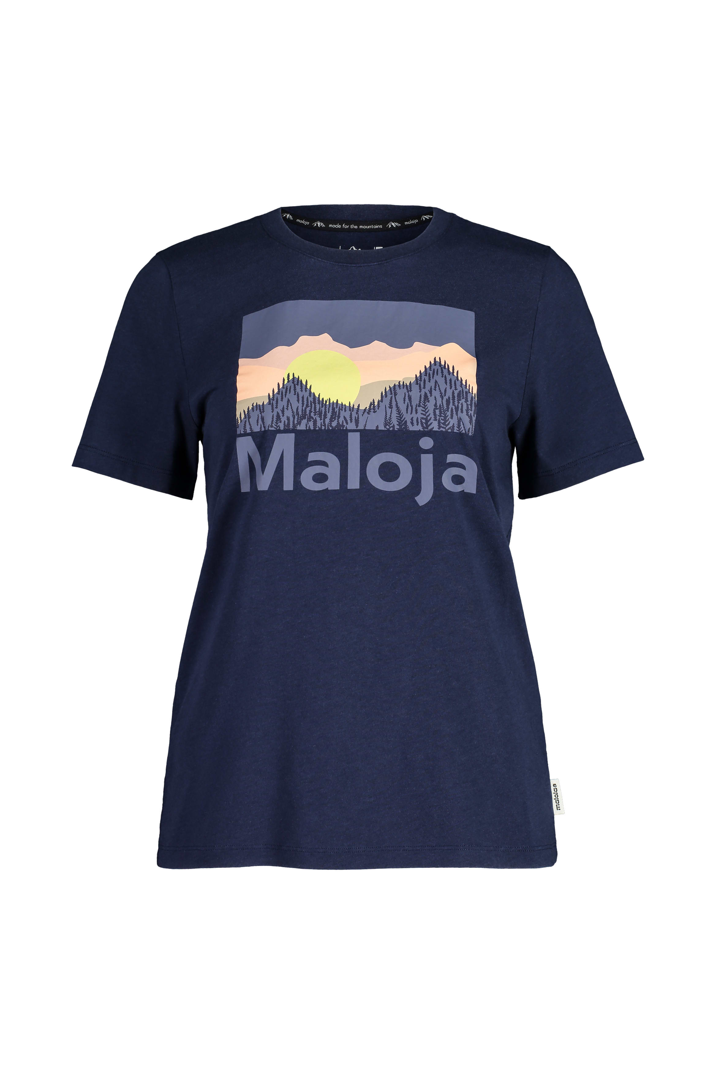 Maloja LeinblattM. T-Shirt night sky